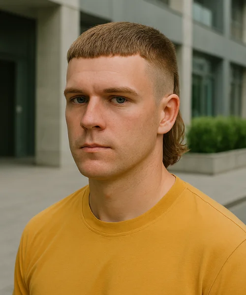 Short Modern Mullet