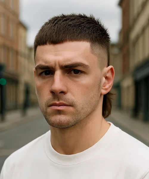 Short Mullet Style