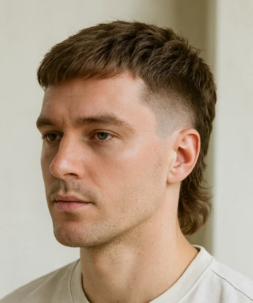 Taper Fade Mullet