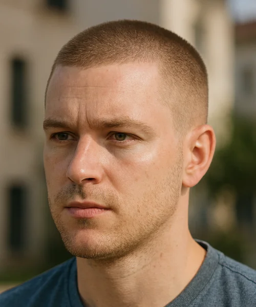10 Guard Buzz Cut Hairstyle