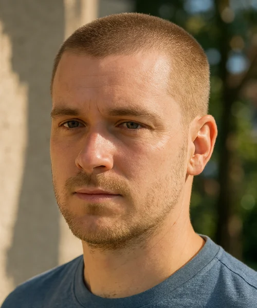 10 Guard Buzz Cut Look and Feel