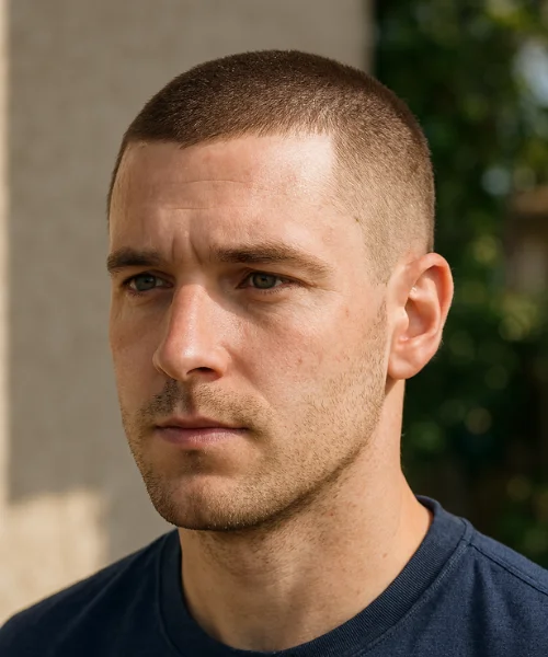 16 Gaurd Buzz Cut Look