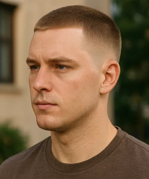 8 Guard Buzz Cut Low Taper