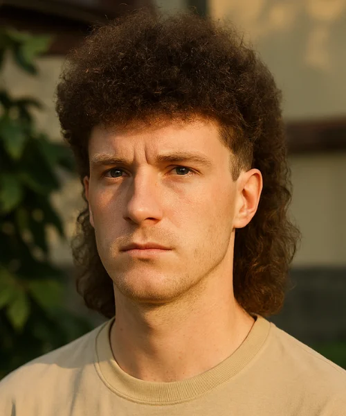 Afro Mullet Hairs