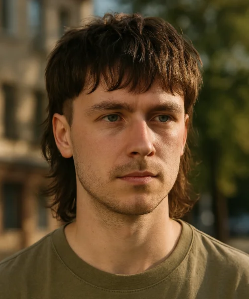 Asian Mullet Hairstyle