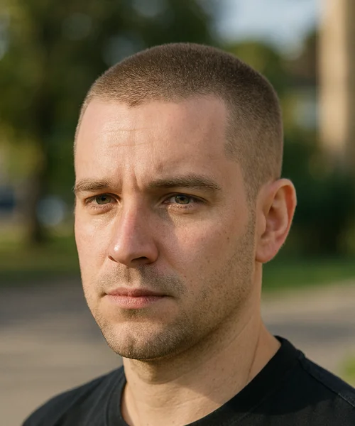 Buzz Cut 8 Guard Look