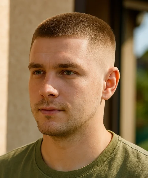 Mid Fade Buzz Cut Design: What Makes This Haircut So Popular Buzz Cut Mid Fade Look