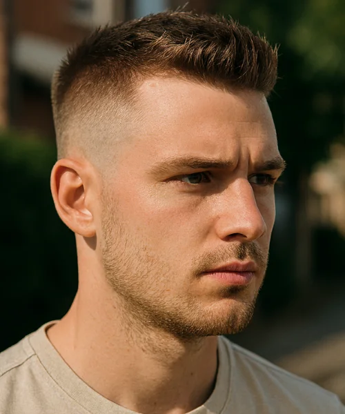 High Fade Haircut Design: A Bold Cut with Strong Contrast High Fade Haircut Style