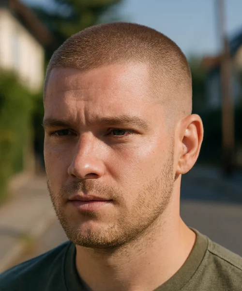 Long Buzz Cut HairStyle