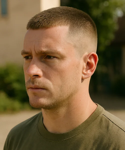 Mid Fade Buzz Cut Design: What Makes This Haircut So Popular Mid Fade Buzz Cut Hairstyle