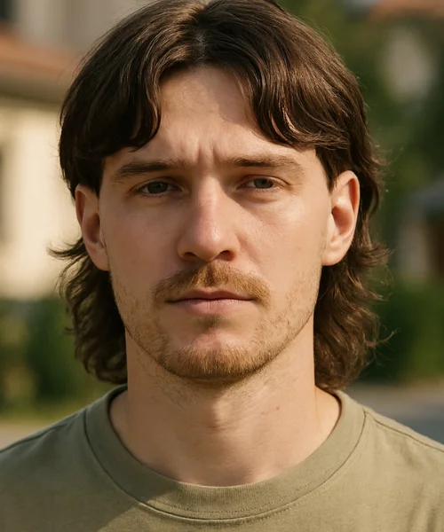 Middle Part Mullet Look: Bold, Trendy, and Easy to Wear Middle Part Mullet Look and Feel