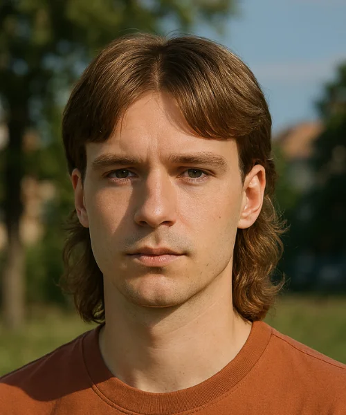 Middle Part Mullet Look: Bold, Trendy, and Easy to Wear Middle Part Mullet Look