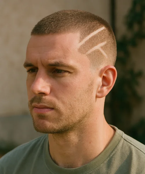 2 Guard Buzz Cut Design