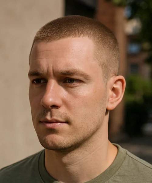 3 Guard Buzz Cut Hairstyle