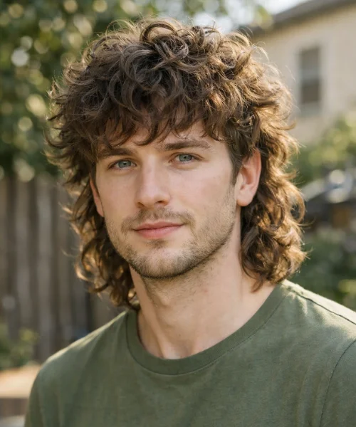 Curly Wolf Cut: The Bold, Textured Style Everyone Loves Right Now The Curly Wolf Cut Hairstyle