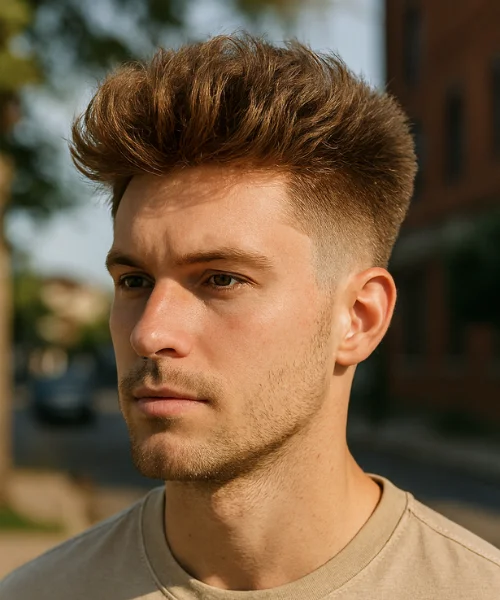 Blow Out Taper Hair Design