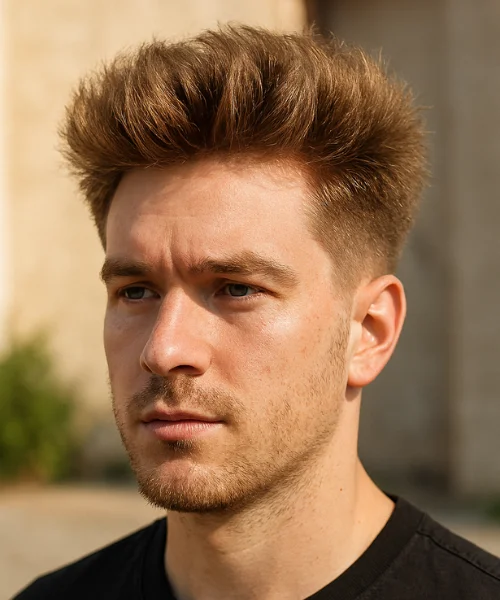 Blow Out Taper Style: Lifted Volume with a Clean, Controlled Finish Blow Out Taper Style