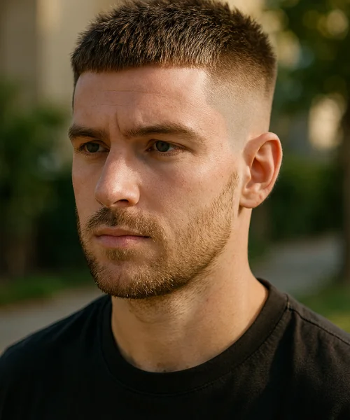 Bruzz Fade: A Tight Blend That Keeps the Look Clean and Modern Bruzz Fade Hairstyle