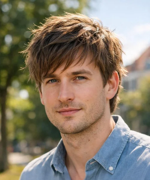 Short Wolf Cut: The Bold, Layered Style Everyone Loves Right Now Layered Texture with Natural Movement