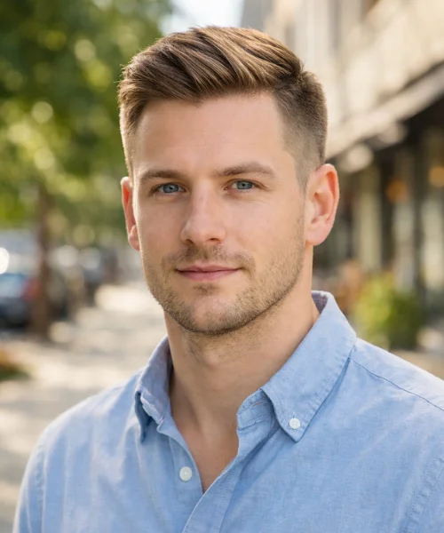 Taper Fade Bajo Design: A Clean Low Fade with Smooth, Modern Precision Smooth Fade with Natural Balance